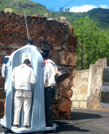 Alquilar urinarios portátiles en Tenerife